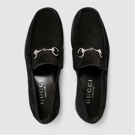 black gucci loafers with fur|Gucci loafers suede.